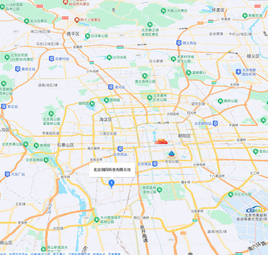北京总部地图